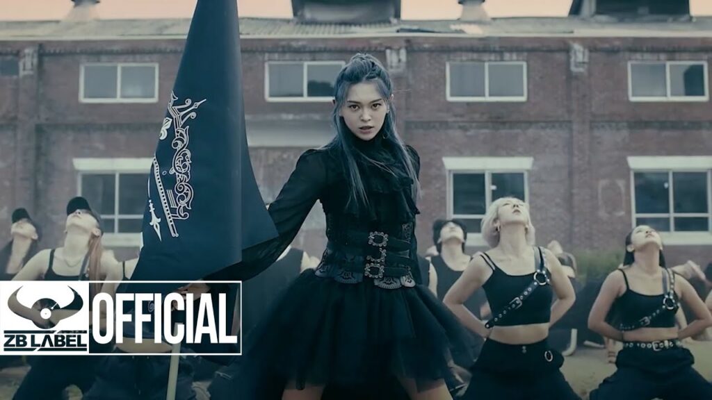 AleXa performing in the Under The Armor official music video