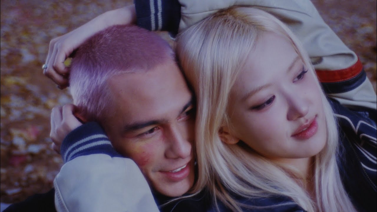 ROSÉ and Evan Mock in the toxic till the end official music video
