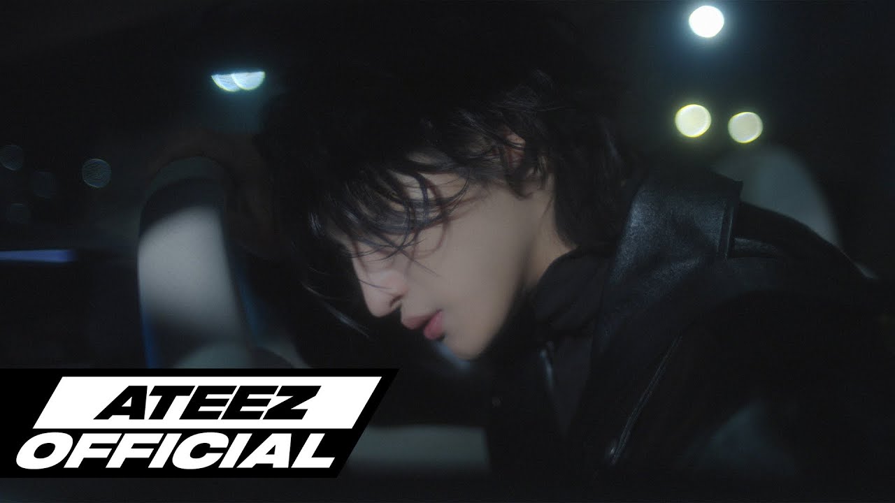 Seonghwa of ATEEZ in the official Odoriko cover clip