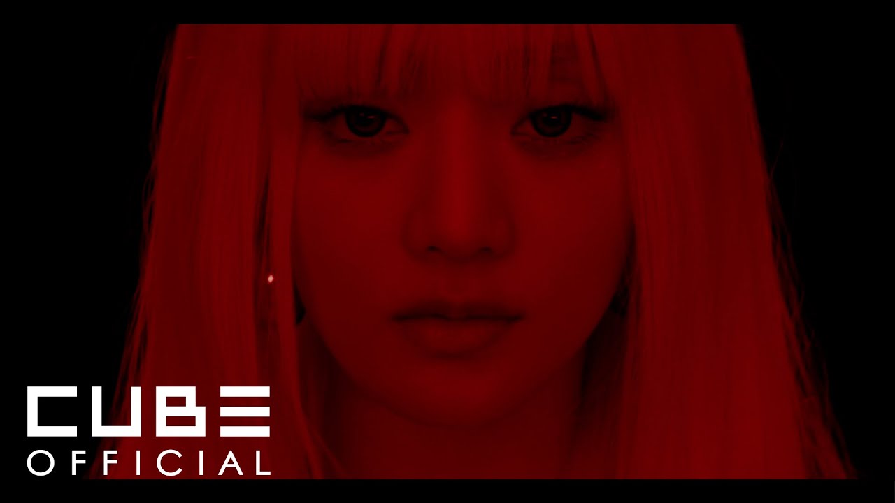 MINNIE in the official Blind Eyes Red music video