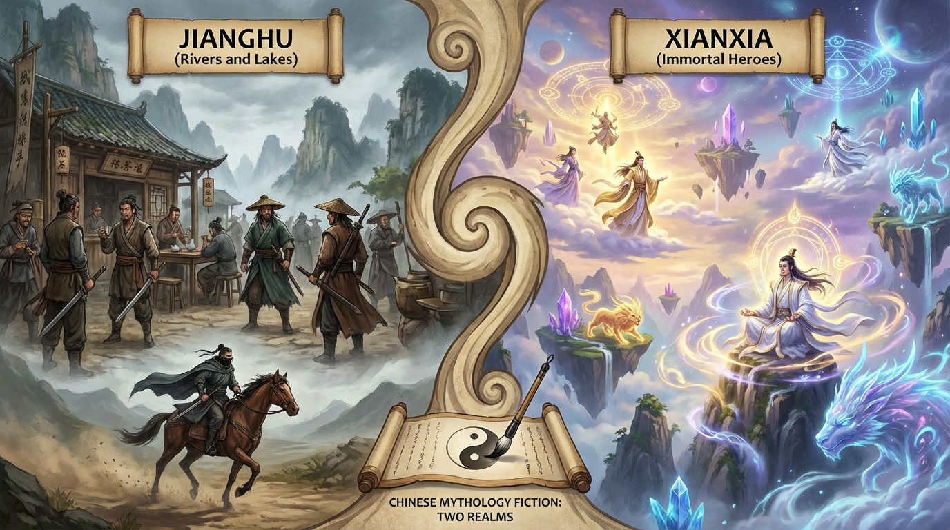 Jianghu vs Xianxia
