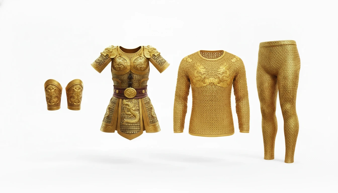 Huángjīn Suǒzi Jiǎ (黄金锁子甲), the Golden Chainmail Armor
