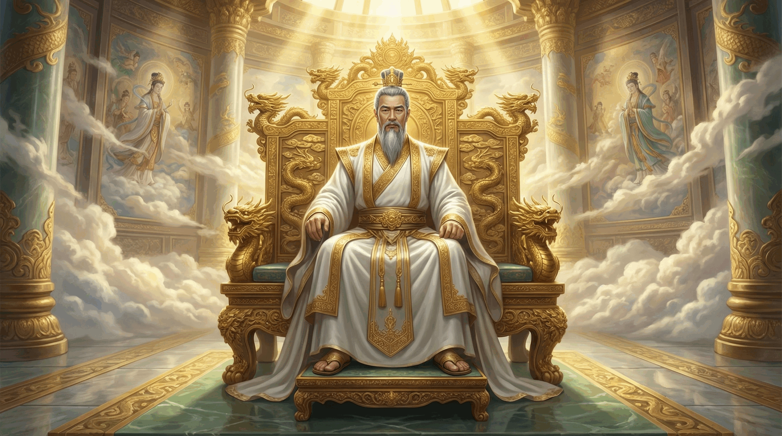 The Jade Emperor (玉皇大帝), Ruler of the Heavenly Court and Immortal Realm