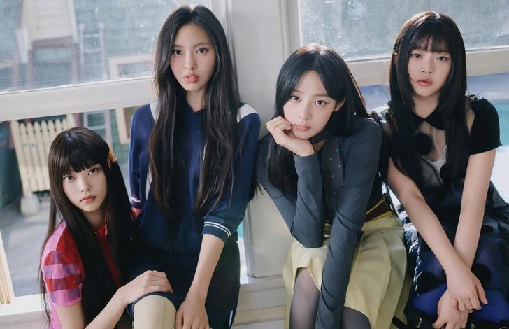 NewJeans members Minji, Hanni, Haerin and Hyein in the official 2026 Summer of NewJeans anniversary image