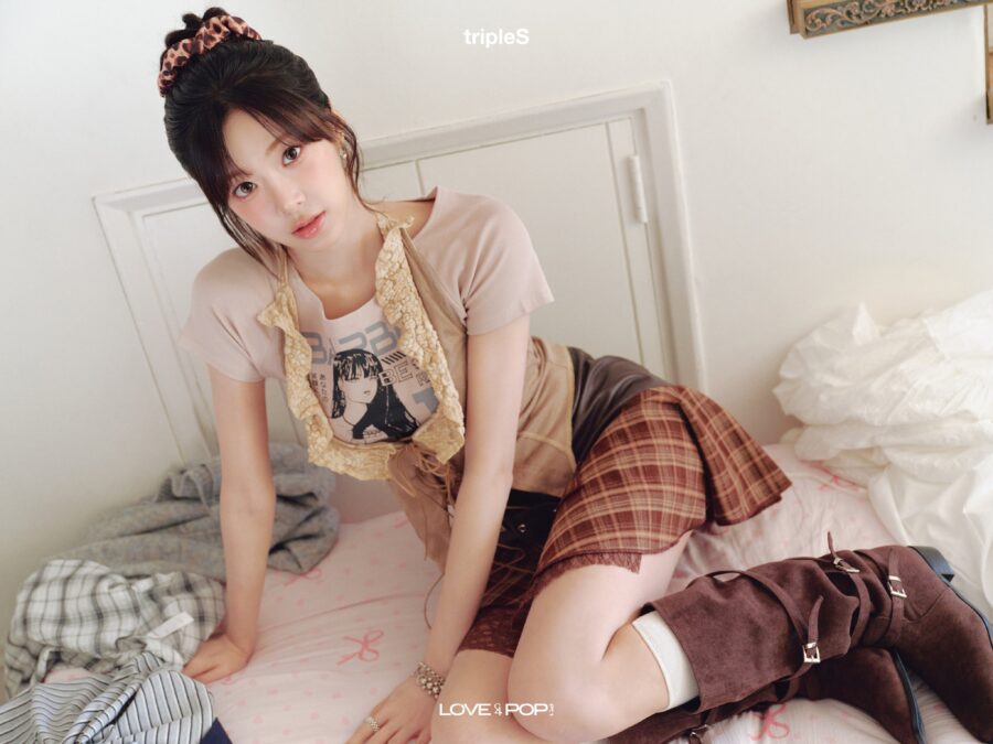 Nien of tripleS official profile portrait