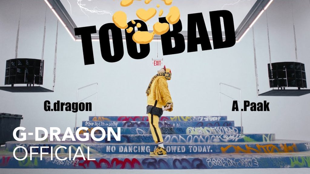G-DRAGON performing in an official music video
