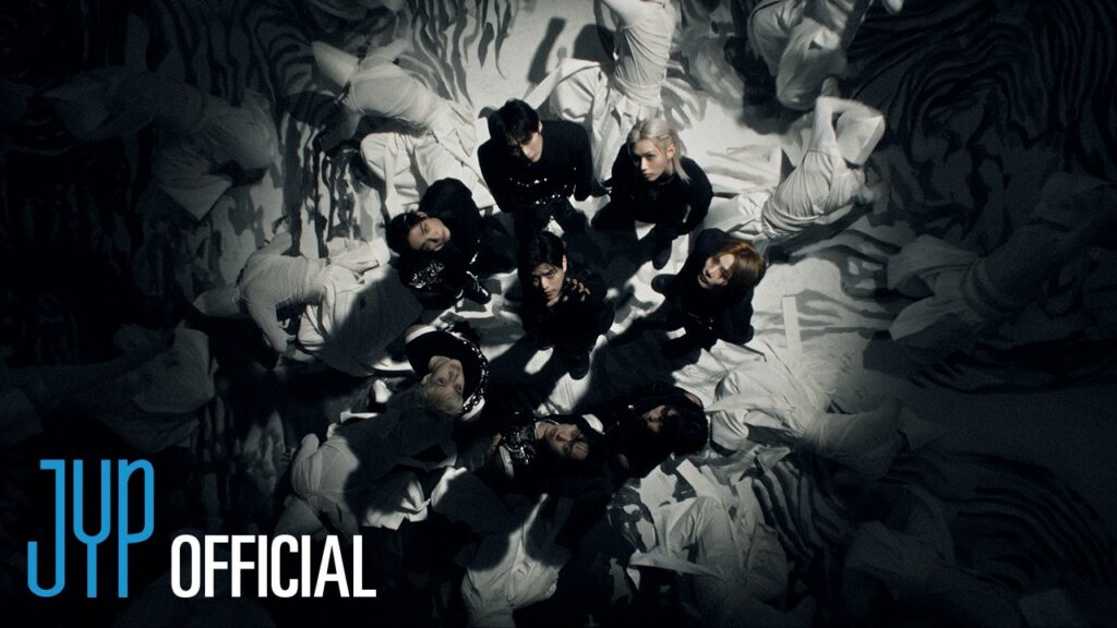 Stray Kids in the RUN IT official music video