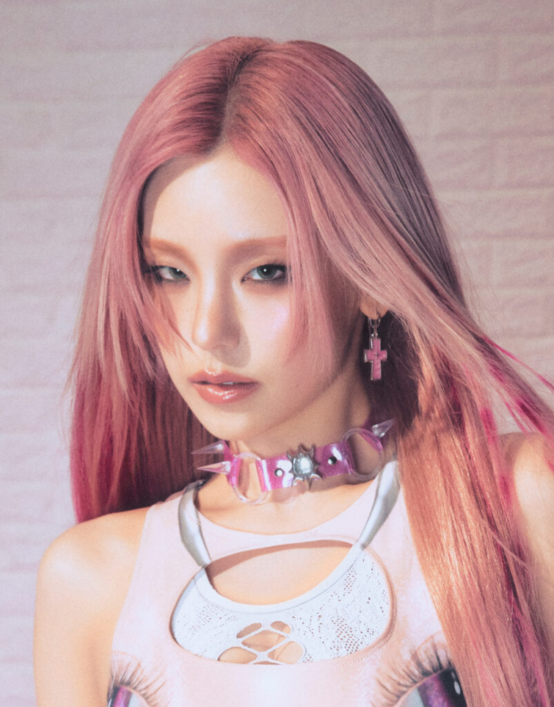 Yeji of ITZY in the current official profile portrait