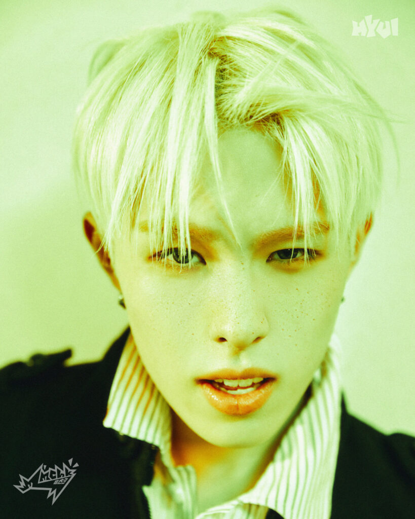 HYUI of NEXZ in an official profile portrait