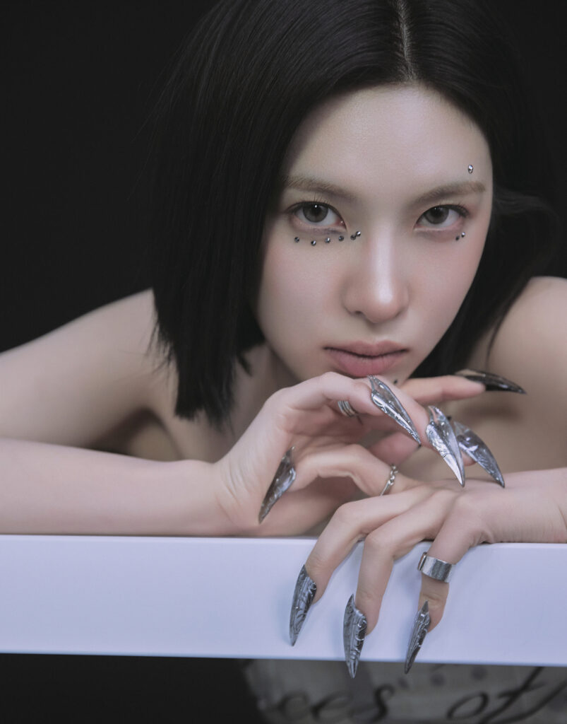 Bae of NMIXX in an official profile portrait