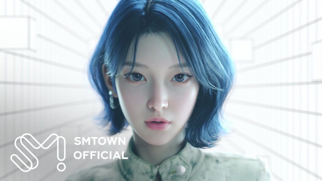 Virtual artist nævis in the official Done music video by SM Entertainment