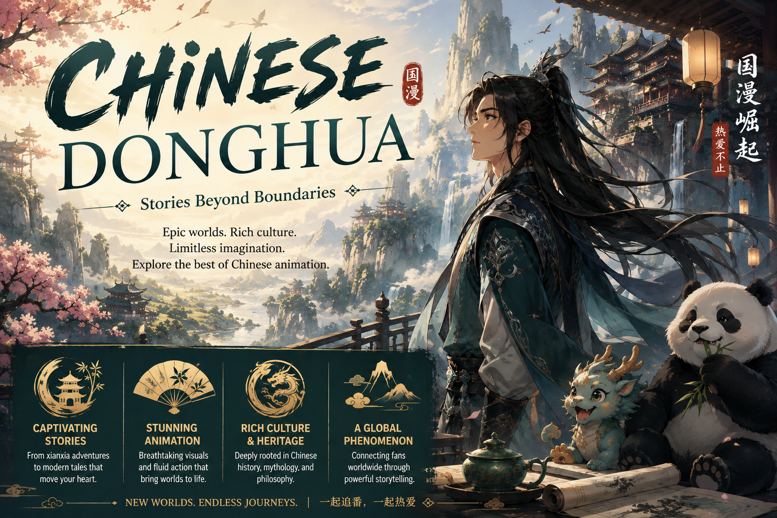 Chinese Donghua featured image for the CVM Sekai guide to Chinese animation