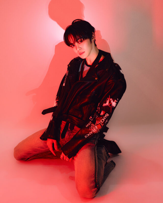 Kim Gyuvin of ZEROBASEONE in an official profile portrait