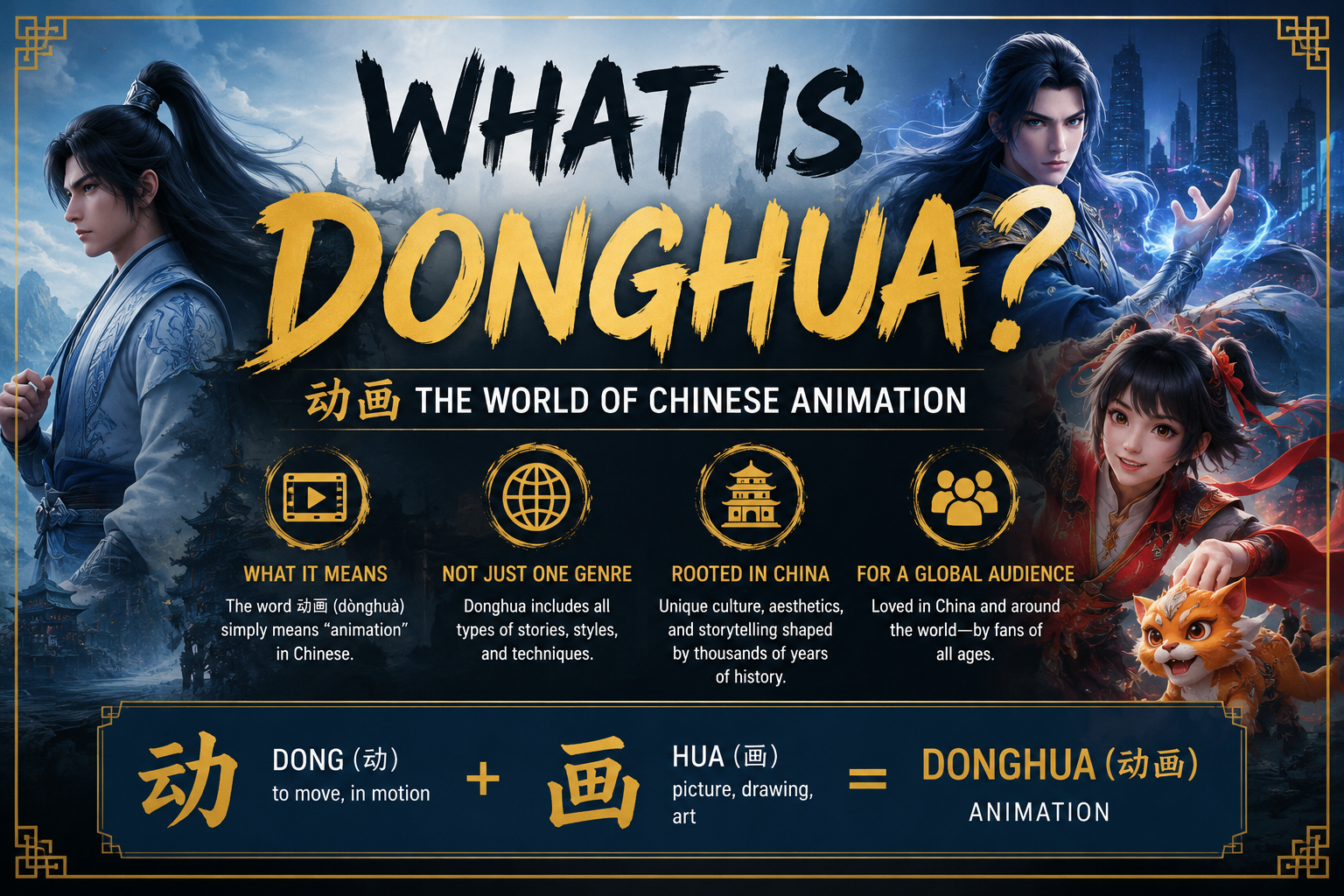 What Is Donghua Chinese animation 101