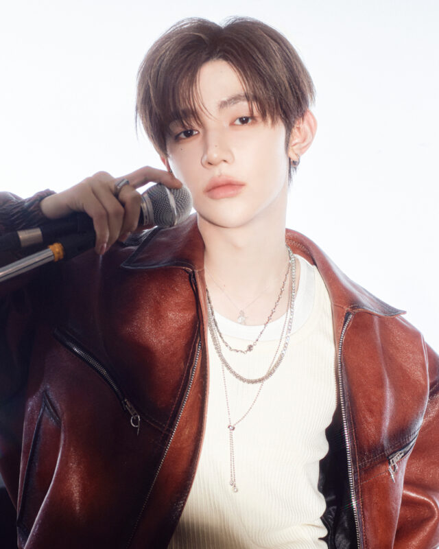 Zhang Hao of ZEROBASEONE in an official profile portrait