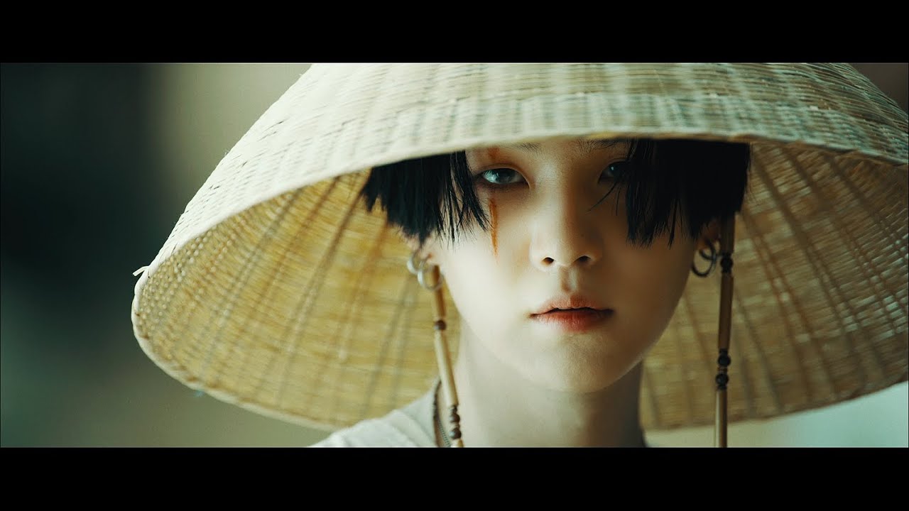 Agust D in the official Daechwita music video