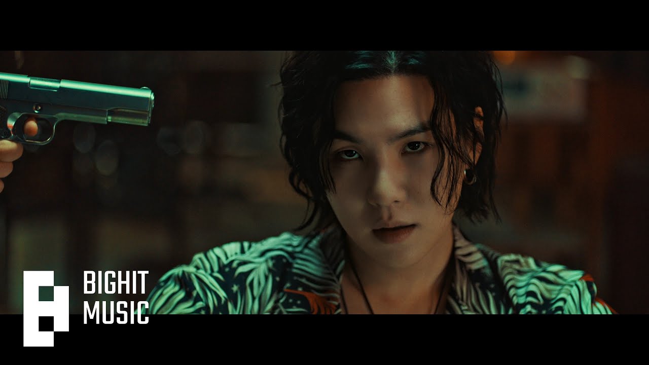 Agust D in the official Haegeum music video
