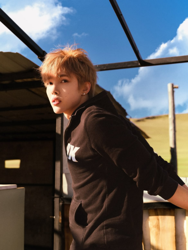 Anderson of WAYF BOYS in a promotional portrait
