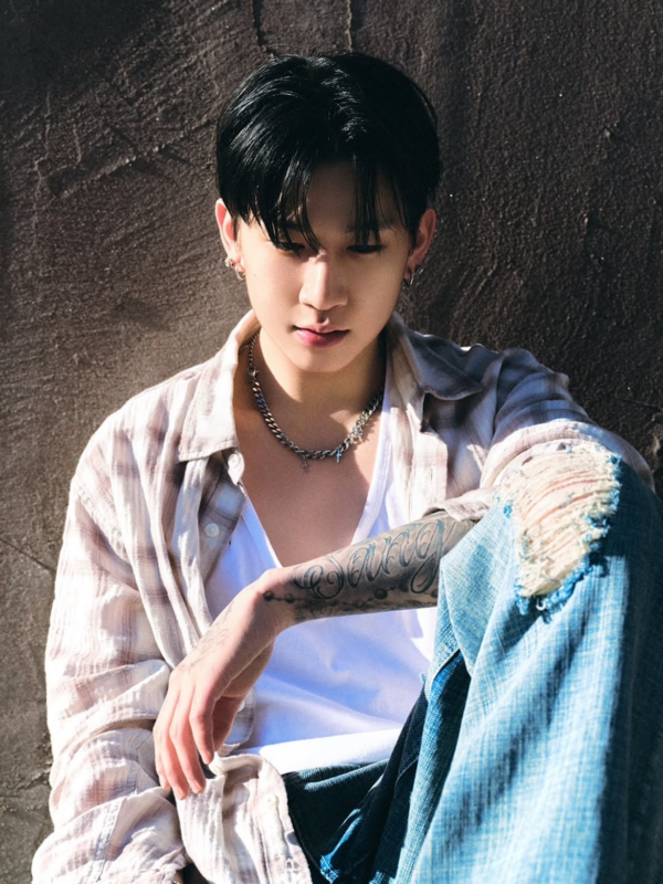 Andrew of WAYF BOYS in a promotional portrait