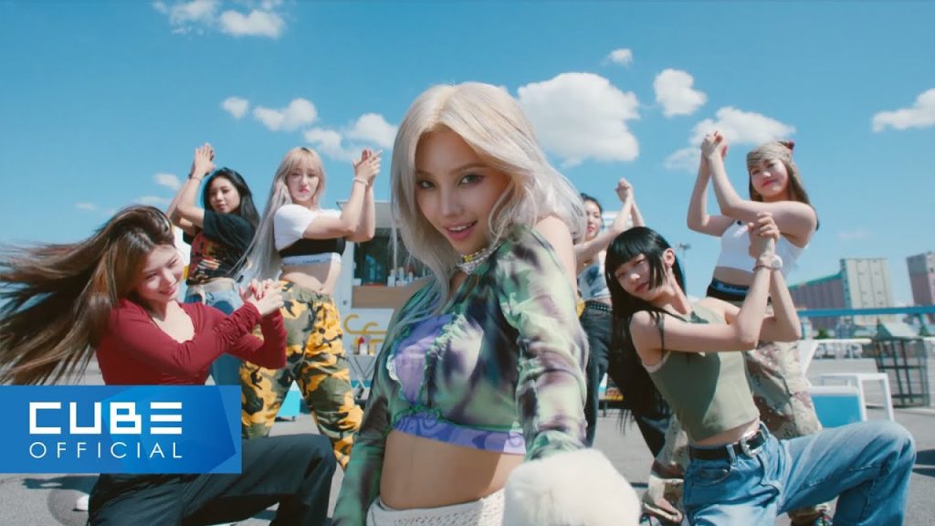 SOYEON in exact official video MqzX9JAZ08U, used for the React hero, card and social preview.