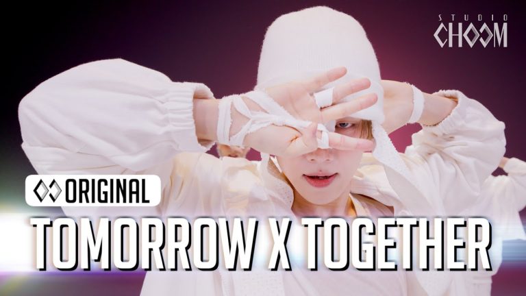 Beautiful Strangers Studio Choom: TXT Made Five Bodies Carry the Whole Story official video still.
