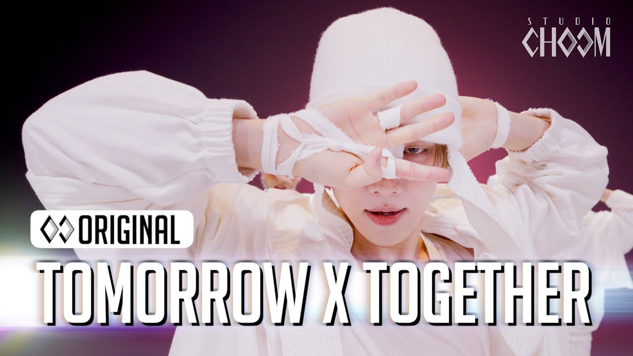 Beautiful Strangers Studio Choom: TXT Made Five Bodies Carry the Whole Story official video still.