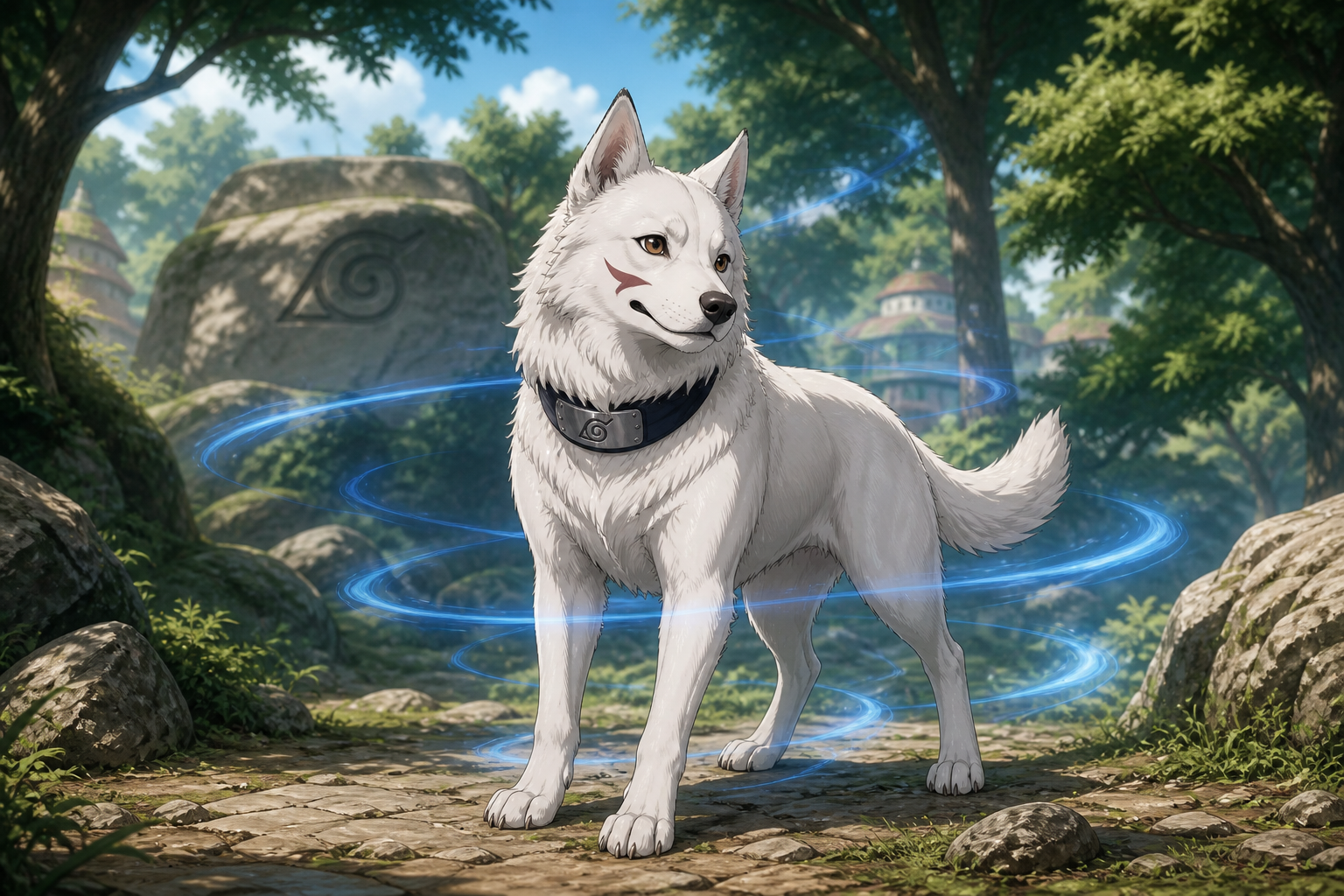Akamaru — Naruto character profile featured artwork