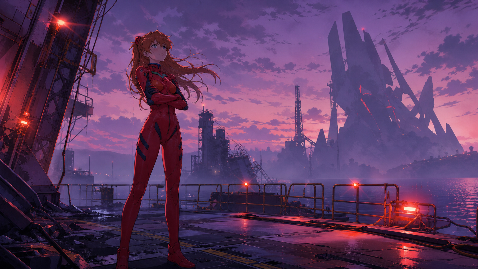 Asuka Langley Soryu Evangelion character profile
