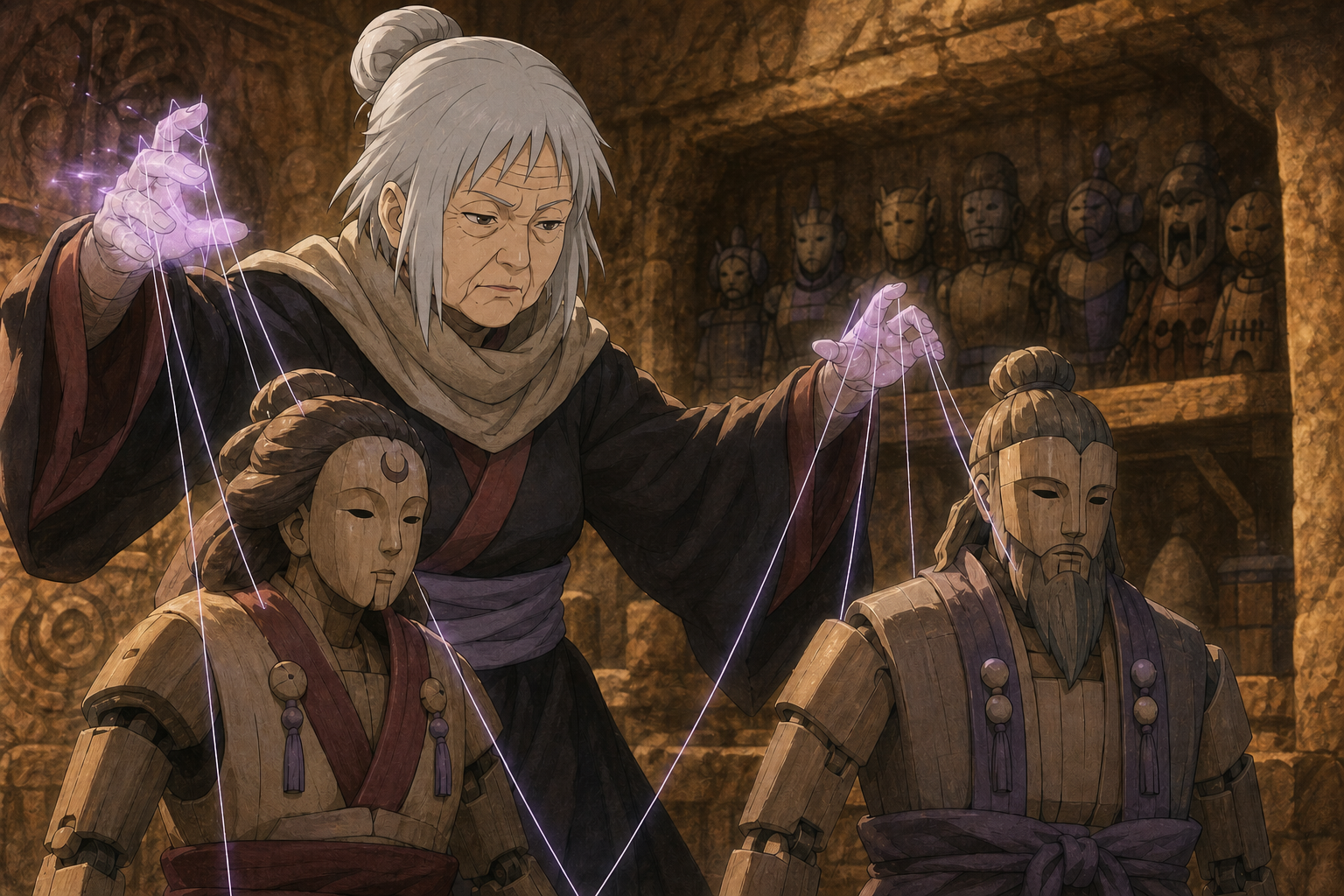 Elder Chiyo — Naruto character profile featured artwork