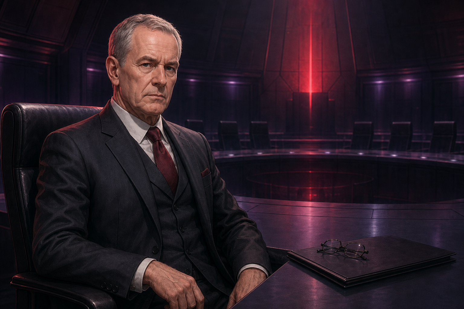 Committeeman C Evangelion character profile artwork