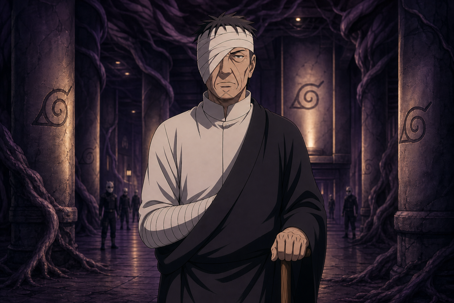 Danzō Shimura — Naruto character profile featured artwork