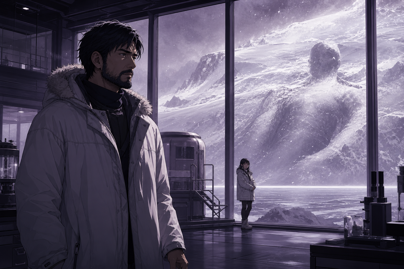 Dr. Katsuragi Evangelion character profile artwork