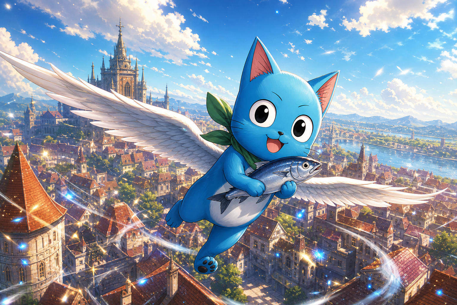 Happy the Exceed character profile artwork
