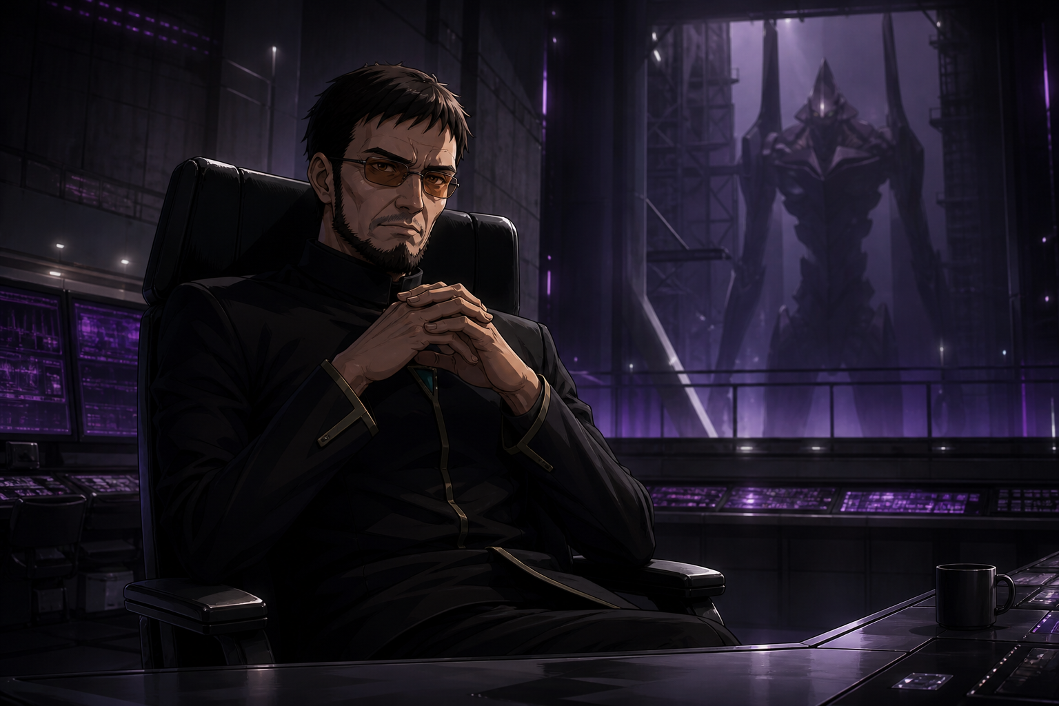 Gendo Ikari Evangelion character profile