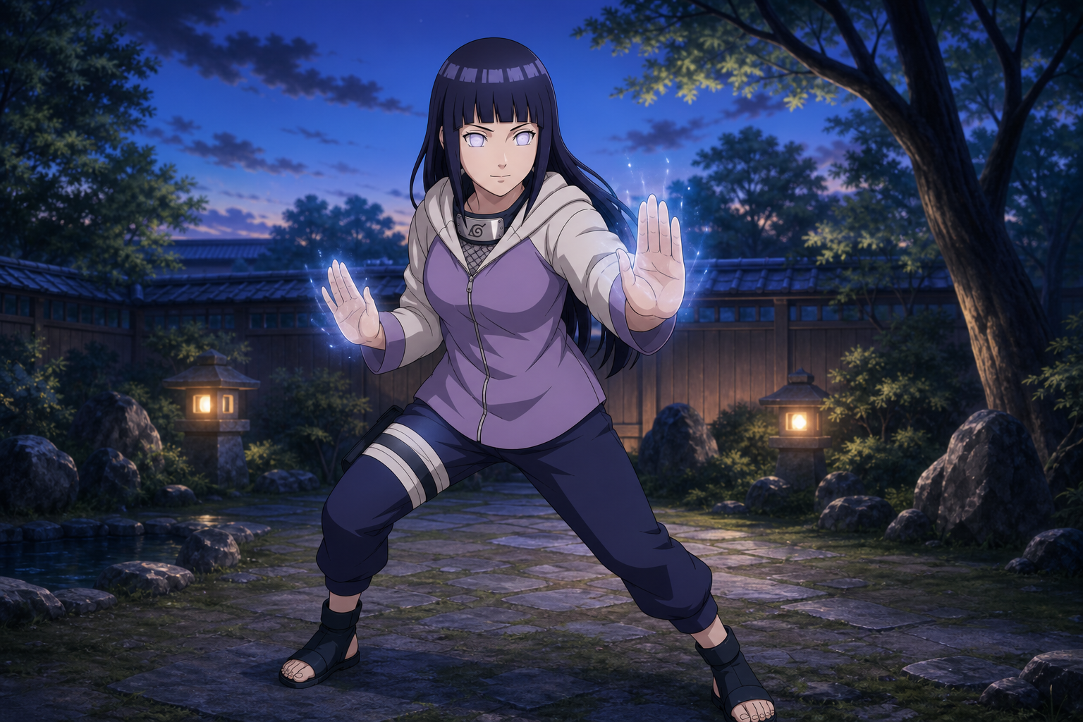 Hinata Hyūga — Naruto character profile featured artwork