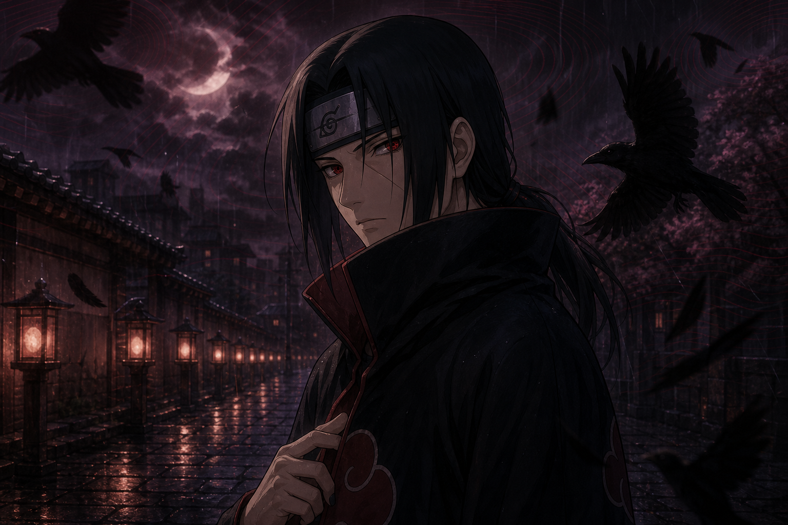 Itachi Uchiha — Naruto character profile featured artwork