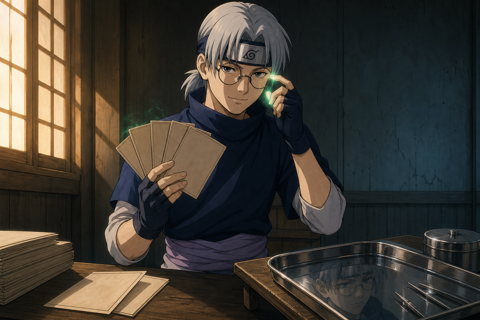 Kabuto Yakushi — Naruto character profile featured artwork