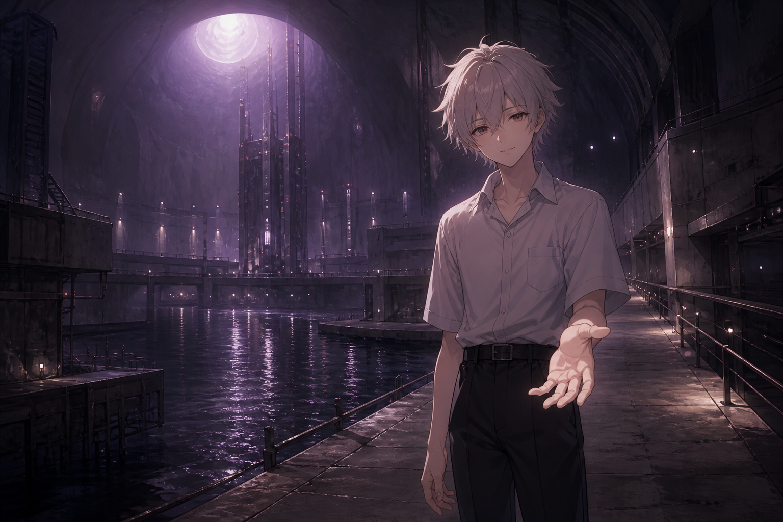 Kaworu Nagisa Evangelion character profile artwork