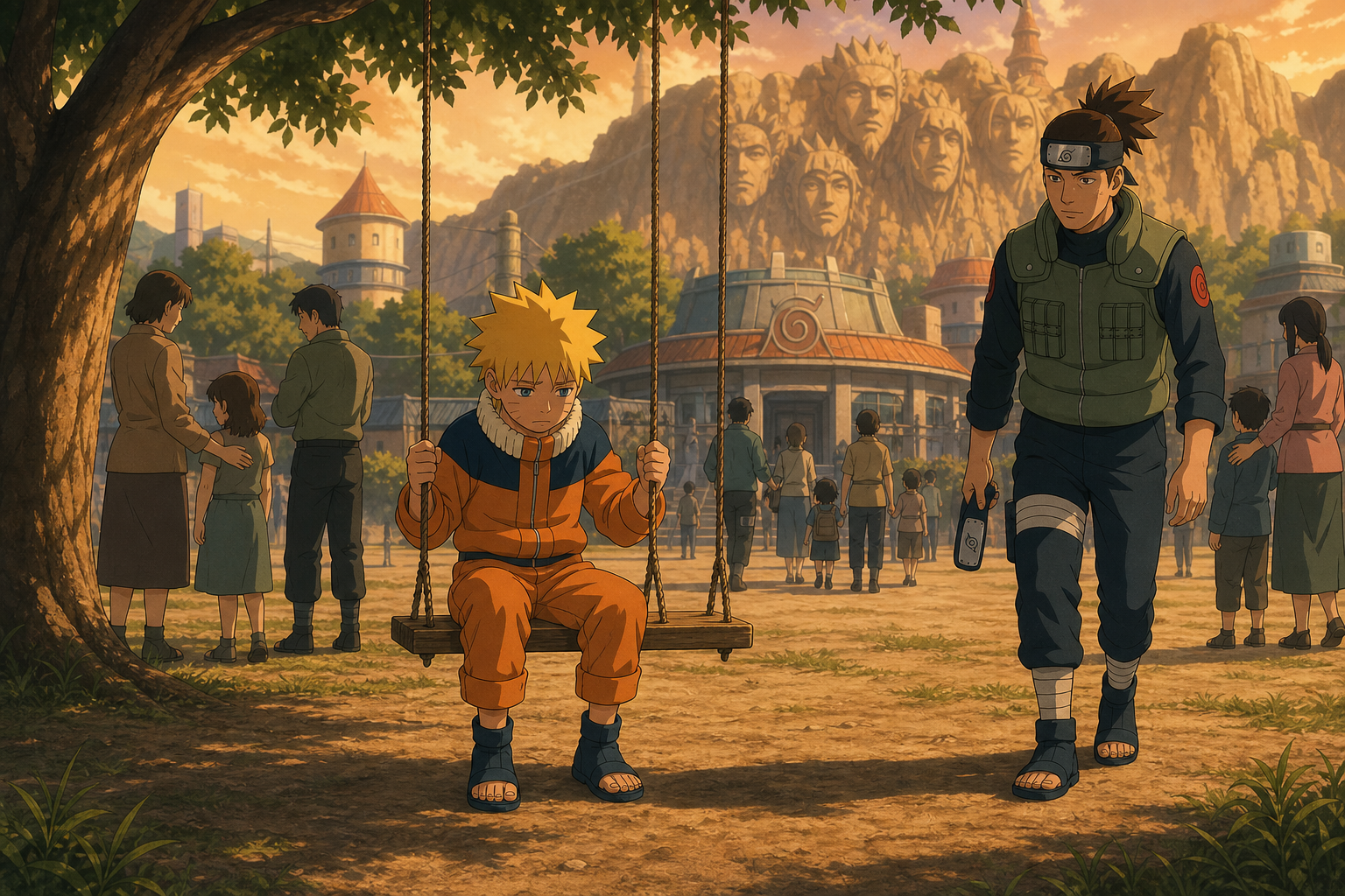 Konoha failed Naruto rant fan art