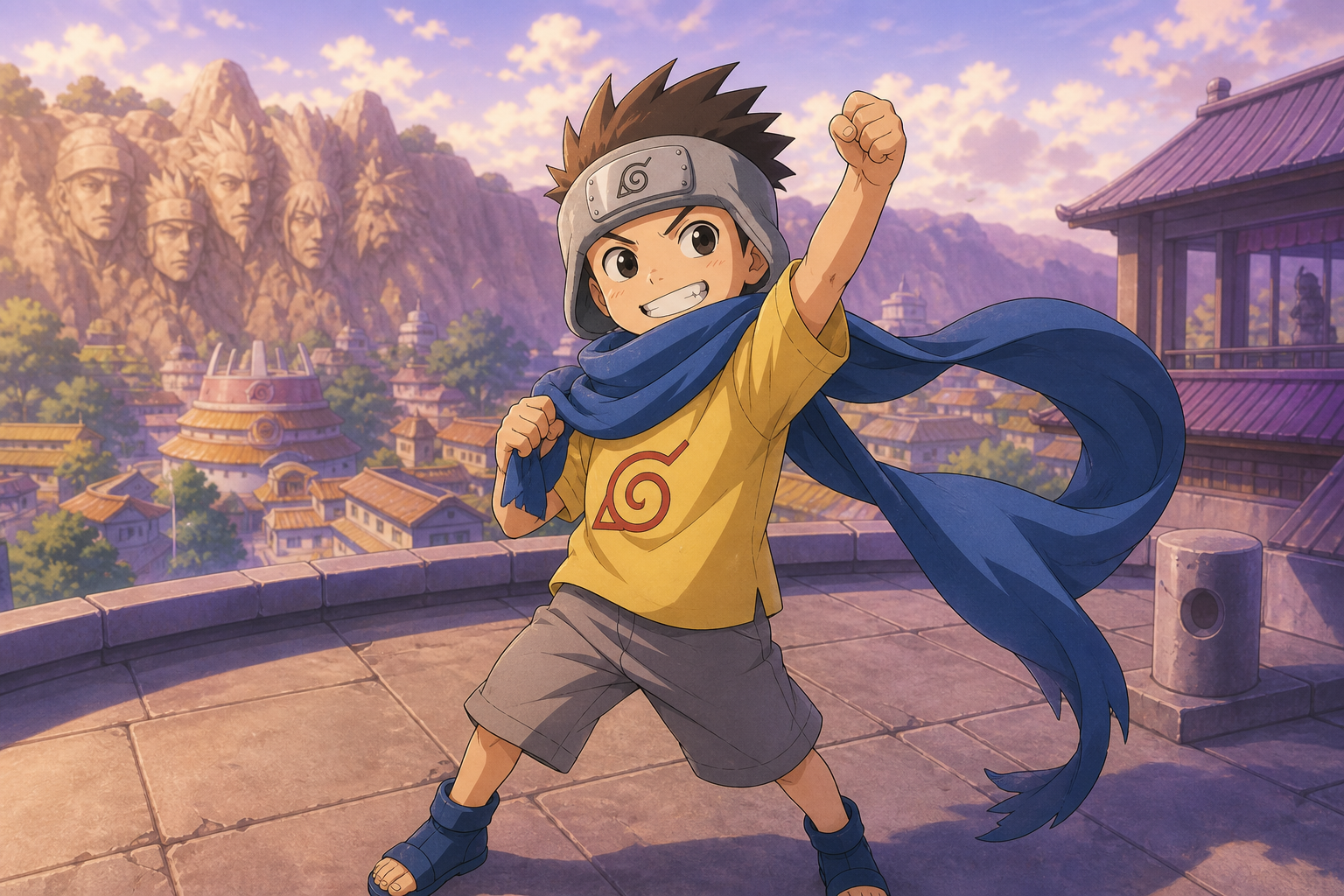 Konohamaru Sarutobi — Naruto character profile featured artwork