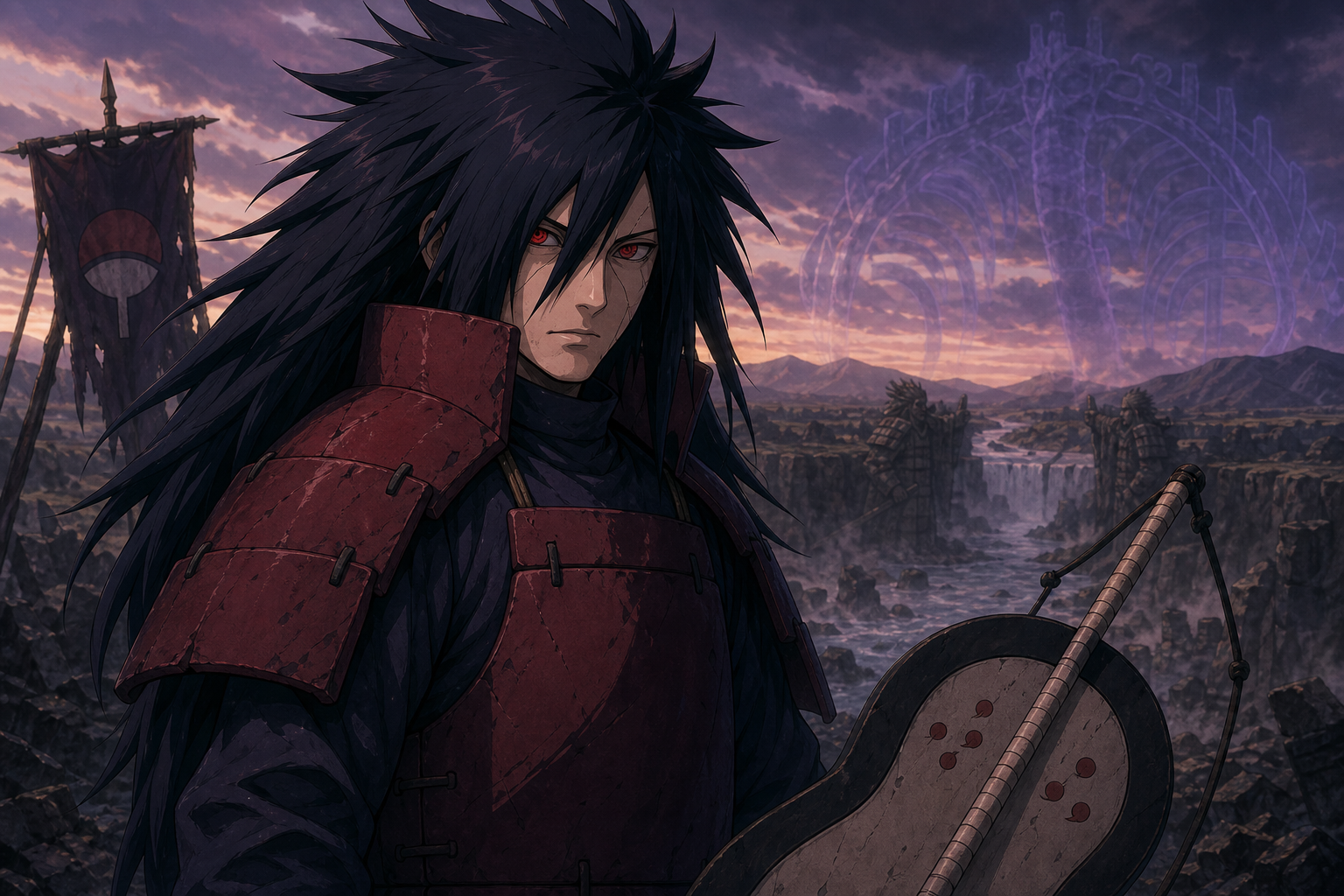 Madara Uchiha — Naruto character profile featured artwork