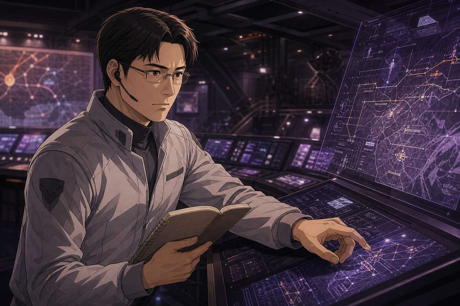 Makoto Hyuga Evangelion character profile artwork