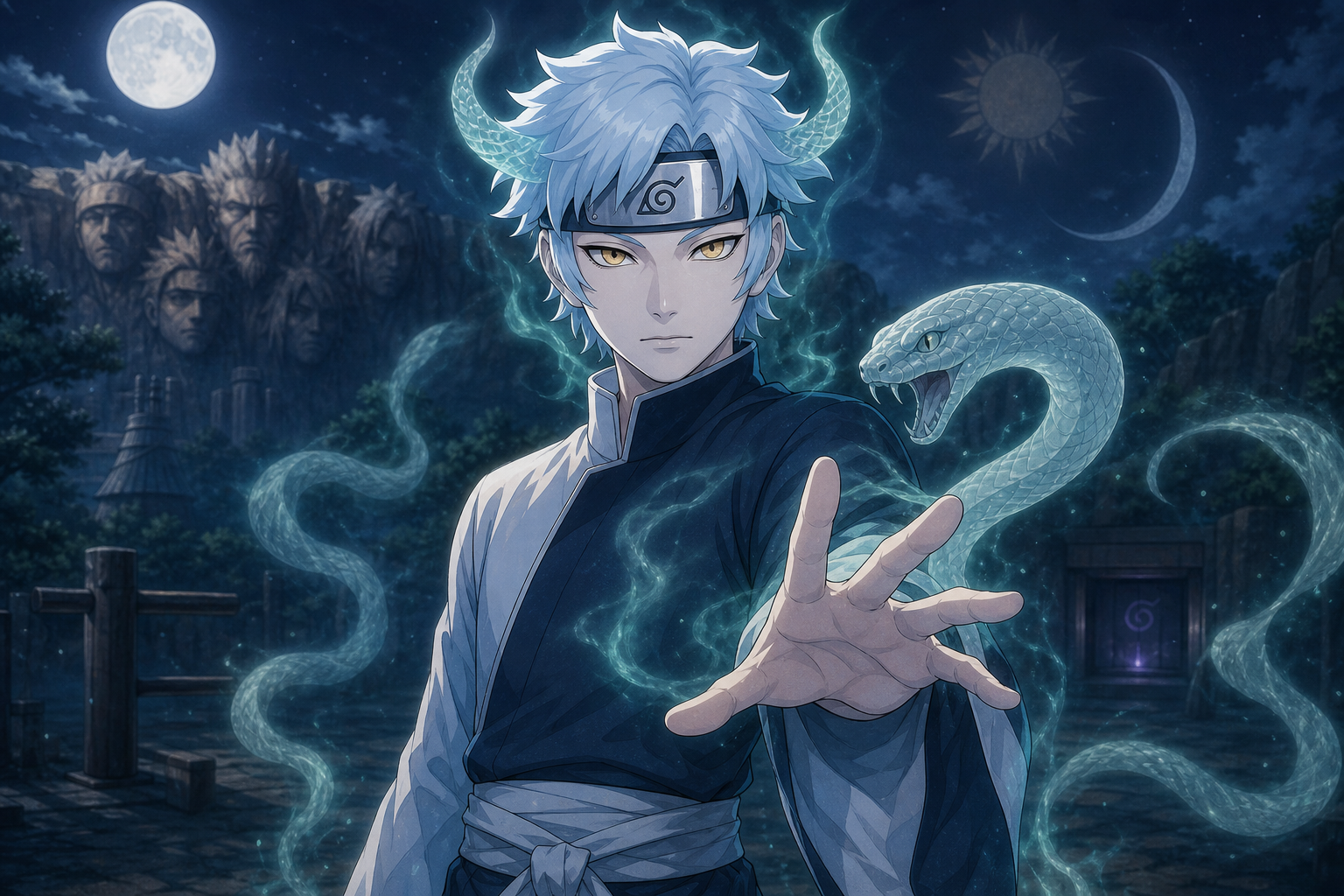 Mitsuki — Naruto character profile featured artwork