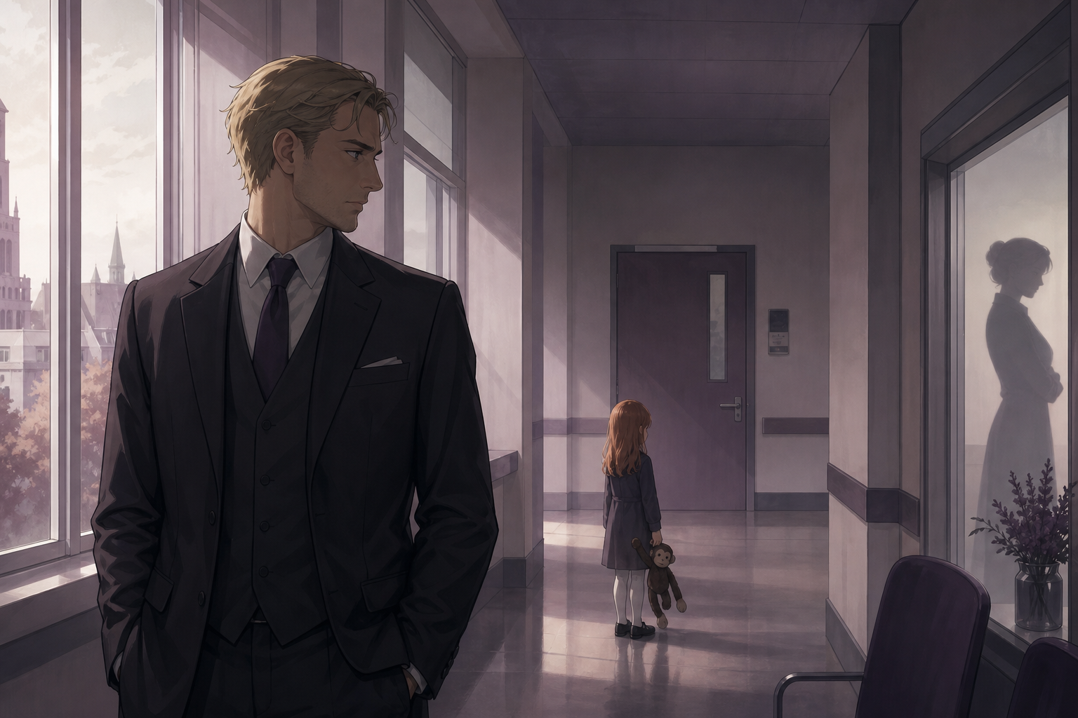 Mr. Langley Evangelion character profile artwork