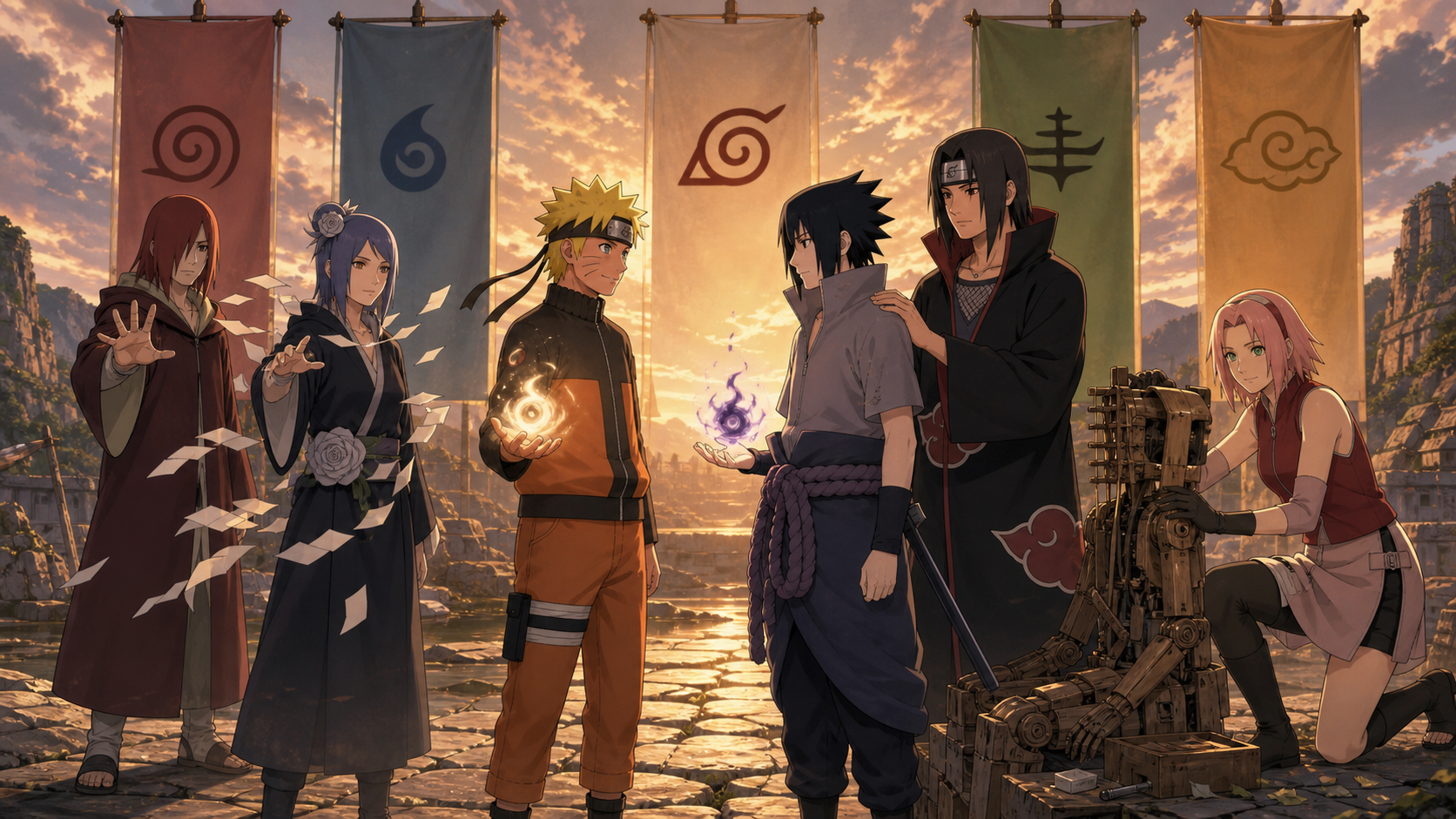 Naruto, Sasuke and allies unite after defeating Sasori in Naruto Shippuden Episode 449