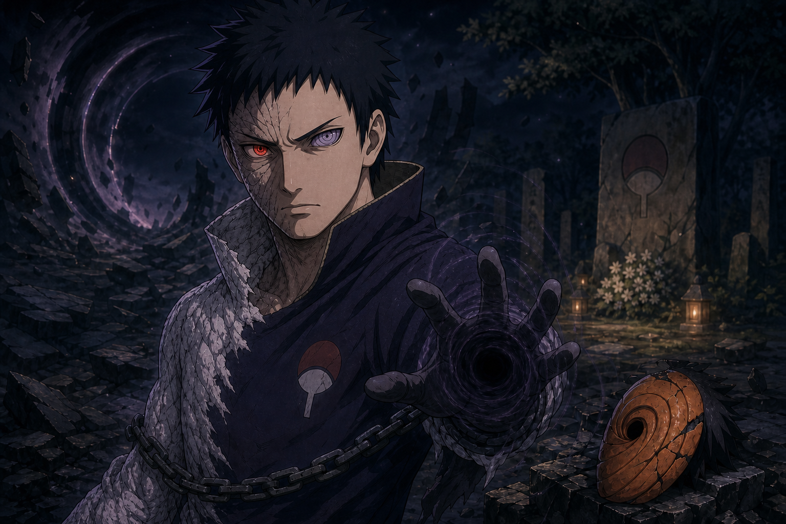 Obito Uchiha — Naruto character profile featured artwork