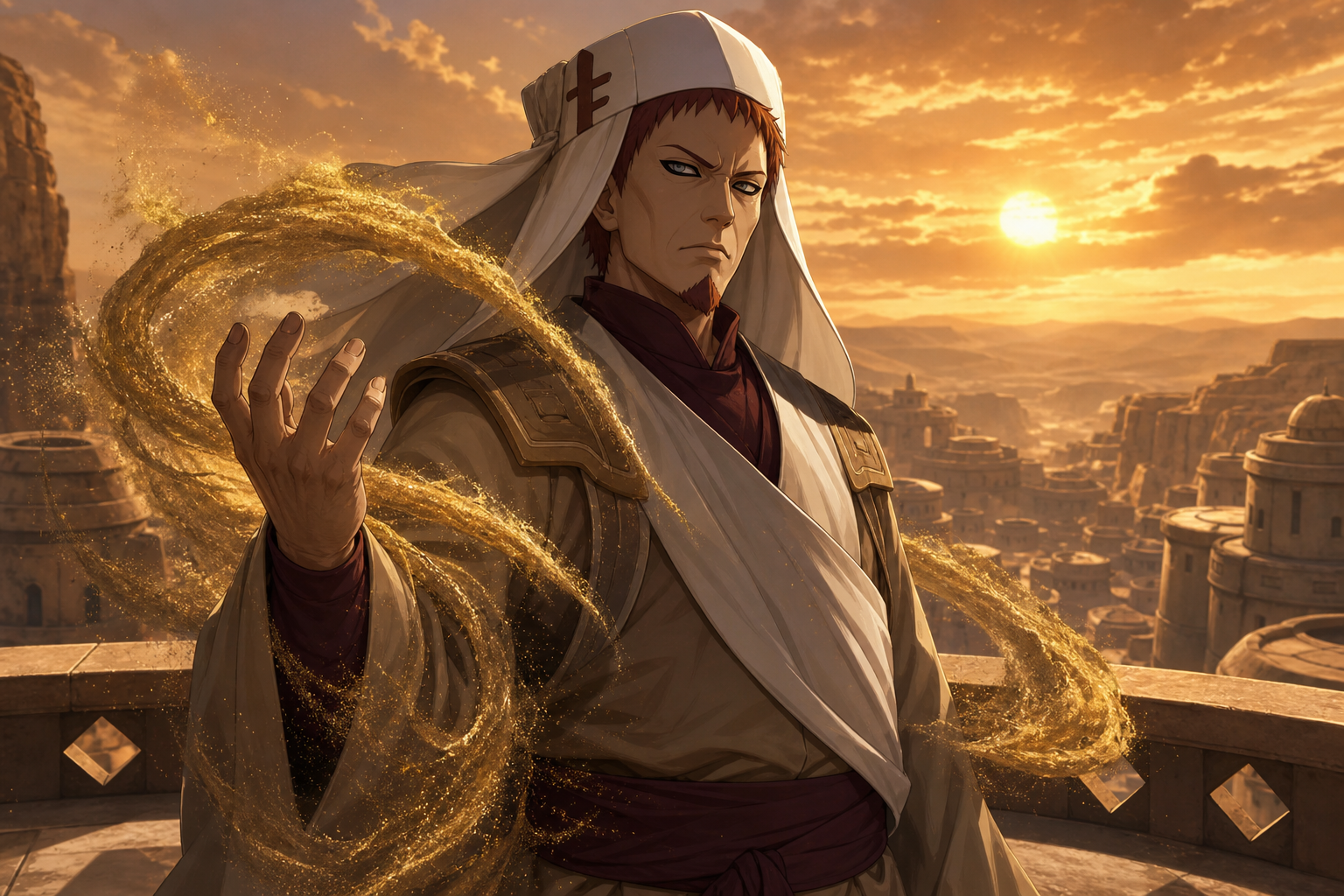 Rasa — Naruto character profile featured artwork