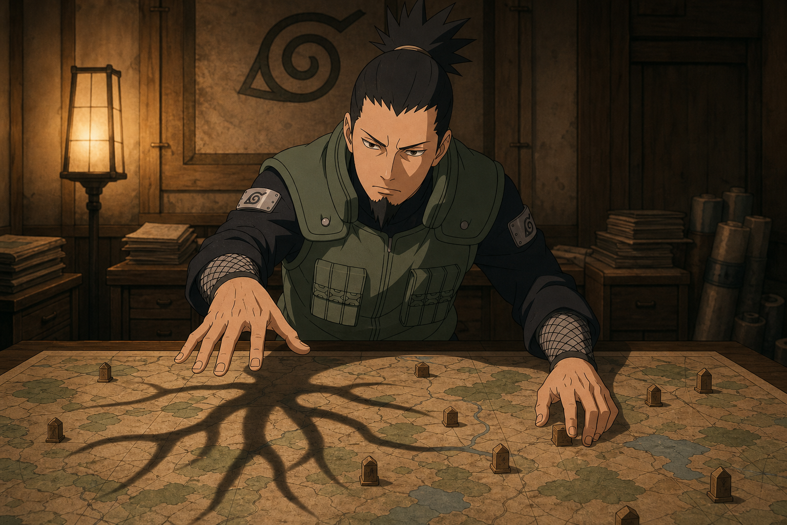 Shikaku Nara — Naruto character profile featured artwork