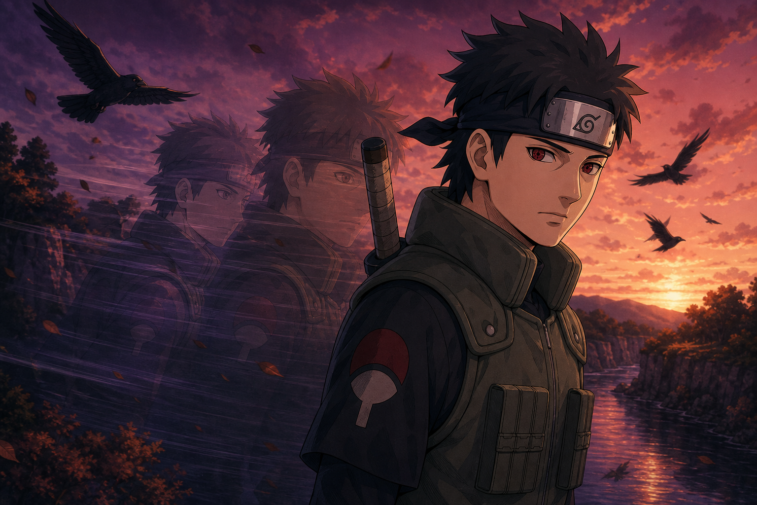 Shisui Uchiha — Naruto character profile featured artwork
