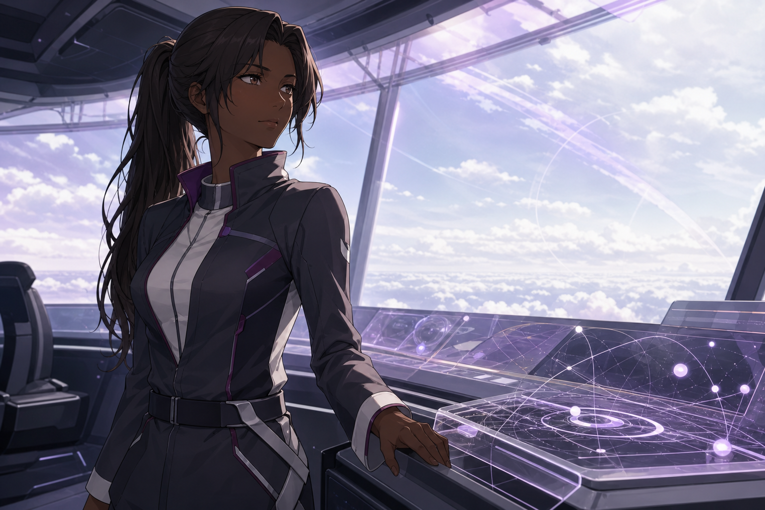 Sumire Nagara Evangelion character profile artwork